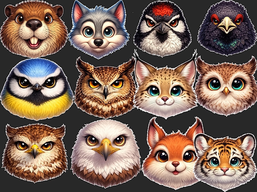 Маски животных для детей